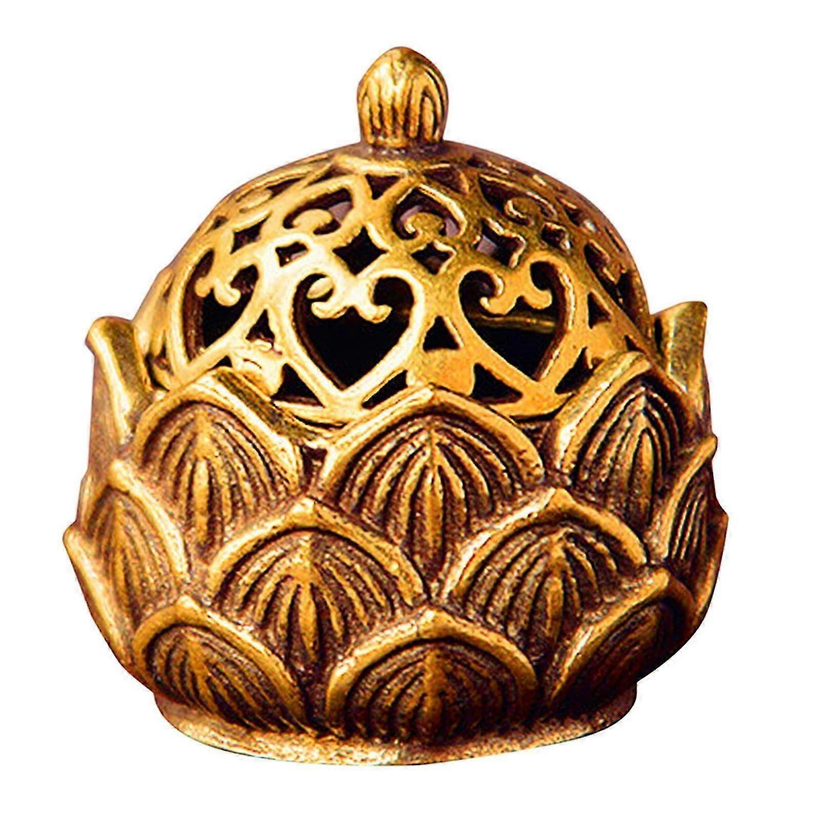 Handcrafted Copper Lotus Burner
