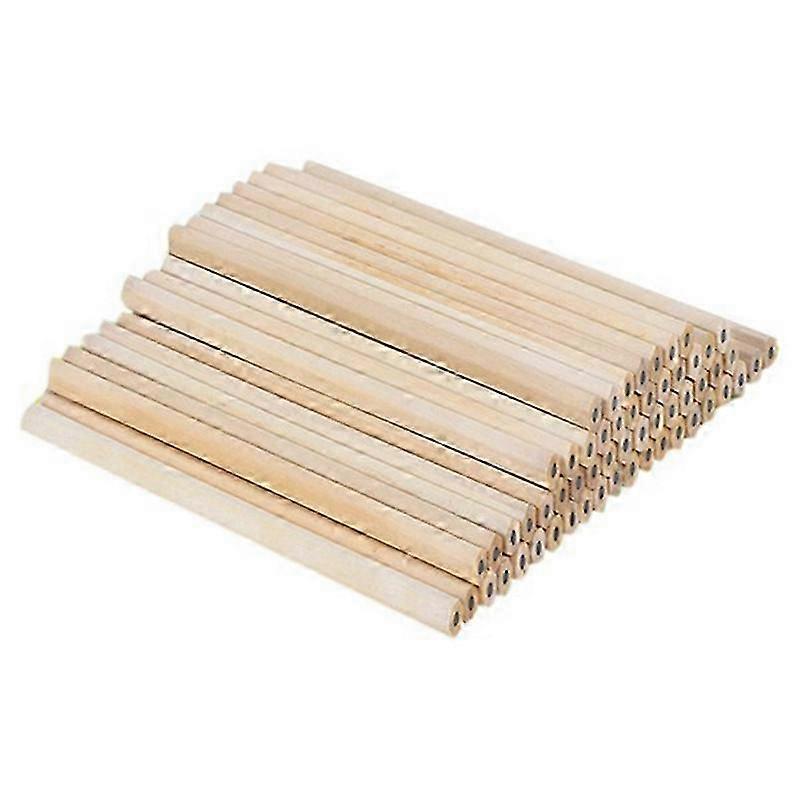 100pcs Hex HB Pencils Wood