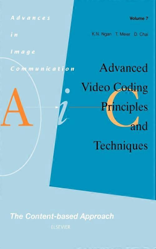 Advanced Video Coding Principles And Techniques The Content-based Approach