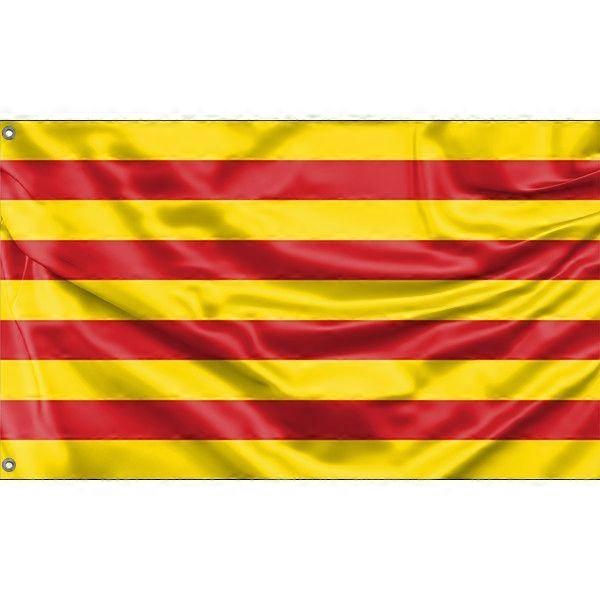 Senyera Catalonia Flag Unique Design