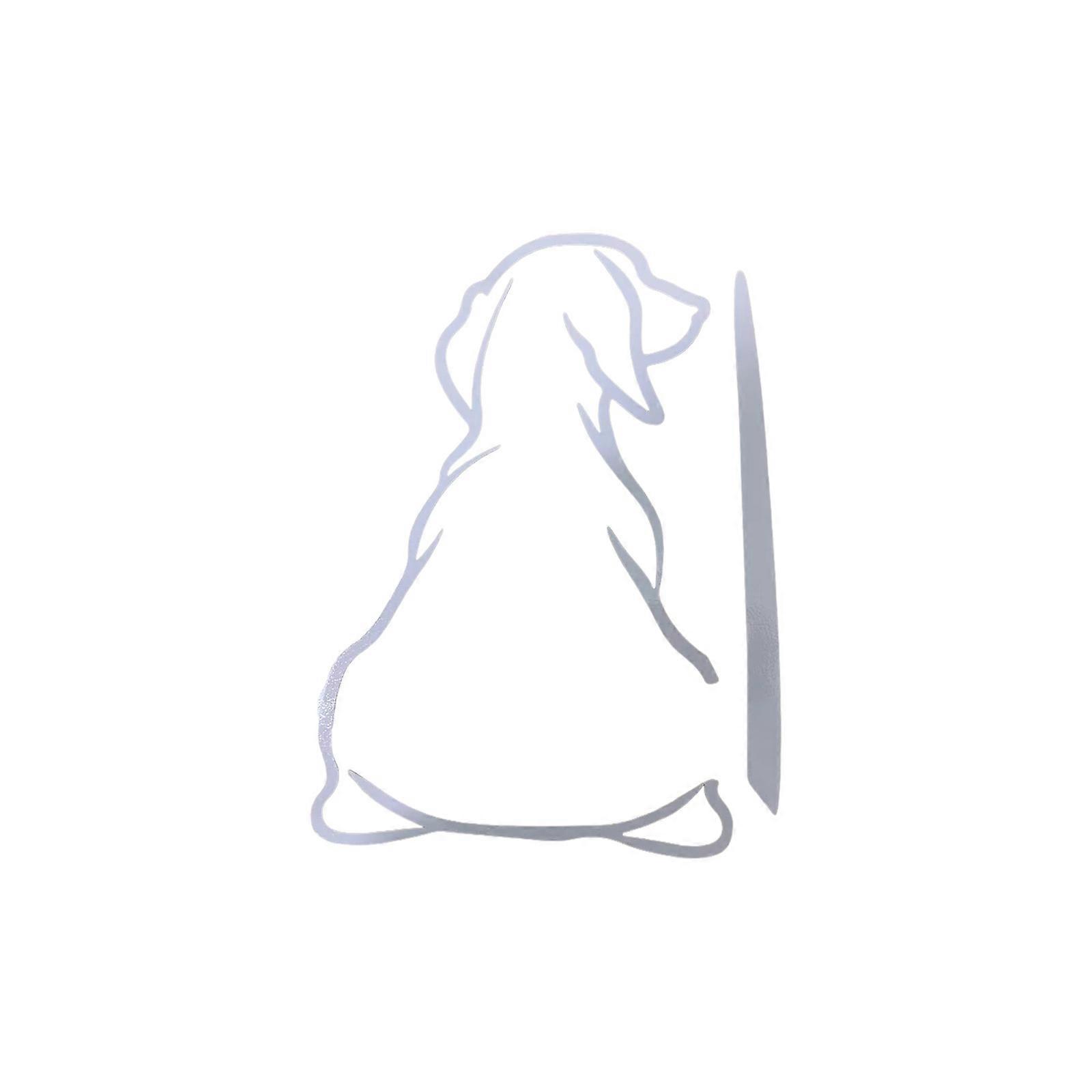 Puppy Wagging Tail Decal Weatherproof