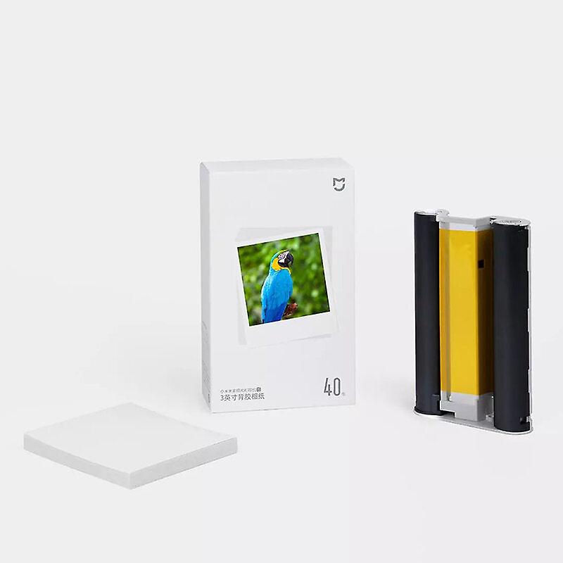 Adhesive Photo Paper Photo Printer 1s Automatic Laminating Portable Smart App Remote Photo Paper 3-inch Adhesive Photo Paper