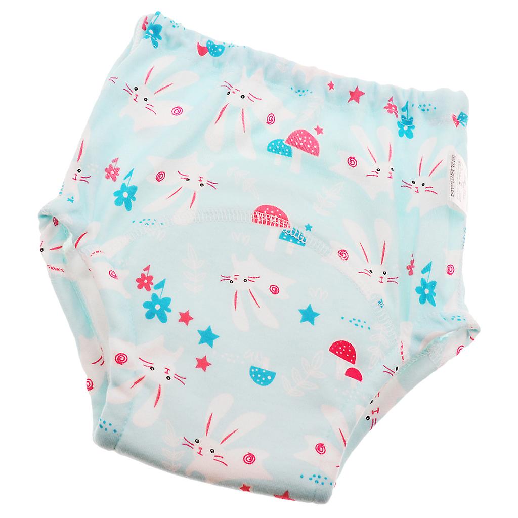 Baby Training Pants Learning Pants Washable Diapers L (100cm) Rabbit