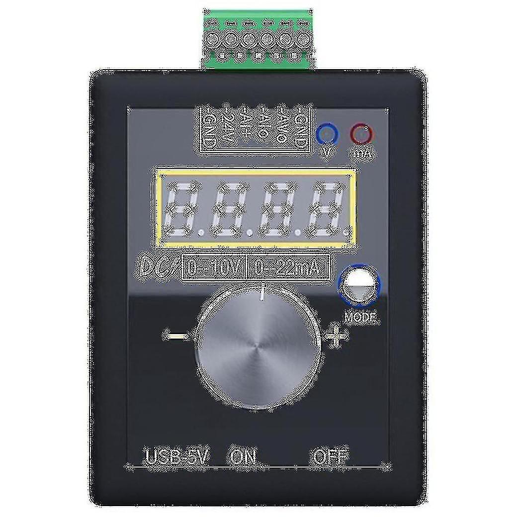 Handheld Analog Dc 12v,0-24ma Voltage Current Signal Generator With Rechargeable Battery Simulator