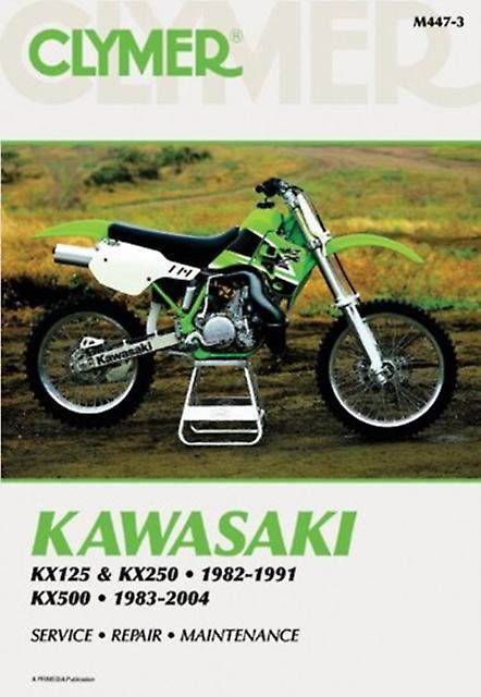 מדריך שירות ותיקון לאופנוע Kawasaki Kx125250 1982-1991 Amp Kx500 1983-2004 מאת הוצאת היינס בכריכה רכה
