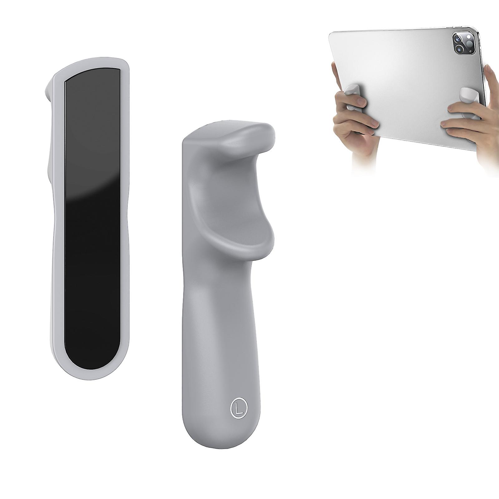 Tablet Stand Silicone Handle Grip (Gray)