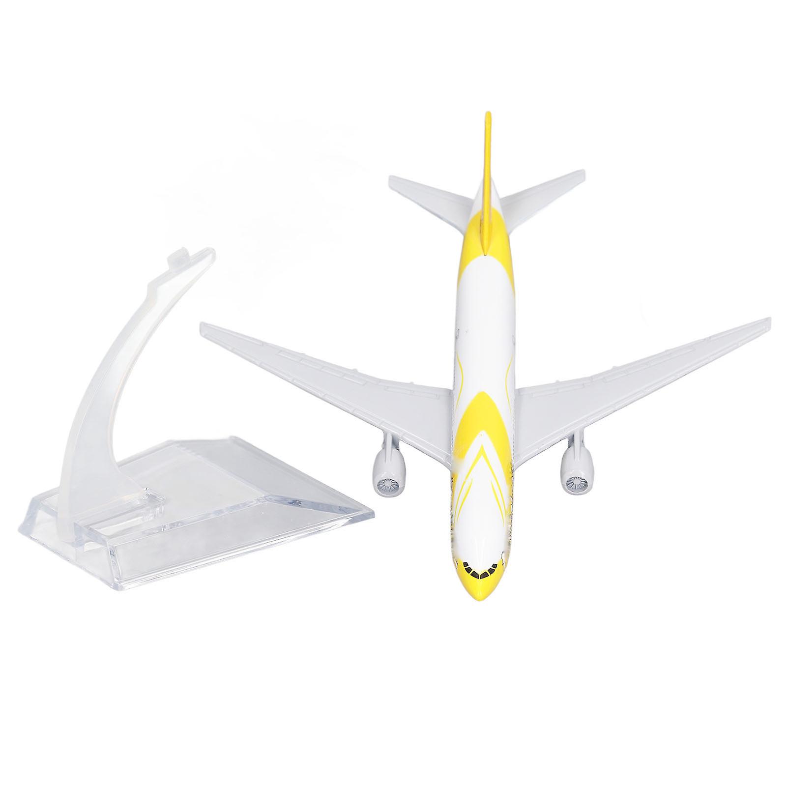 Alloy Plane Decoration Model High Stimulation Airplane Collection Model with Base Holder