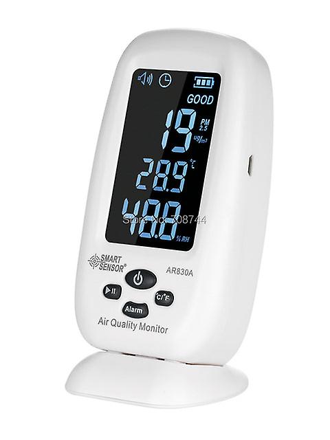 Smart Sensor Air Quality Monitor Gas Meter Pm2.5 Hcho Tvoc Temp Detector Analyzer Handheld Tester Temperature Humidity Testing