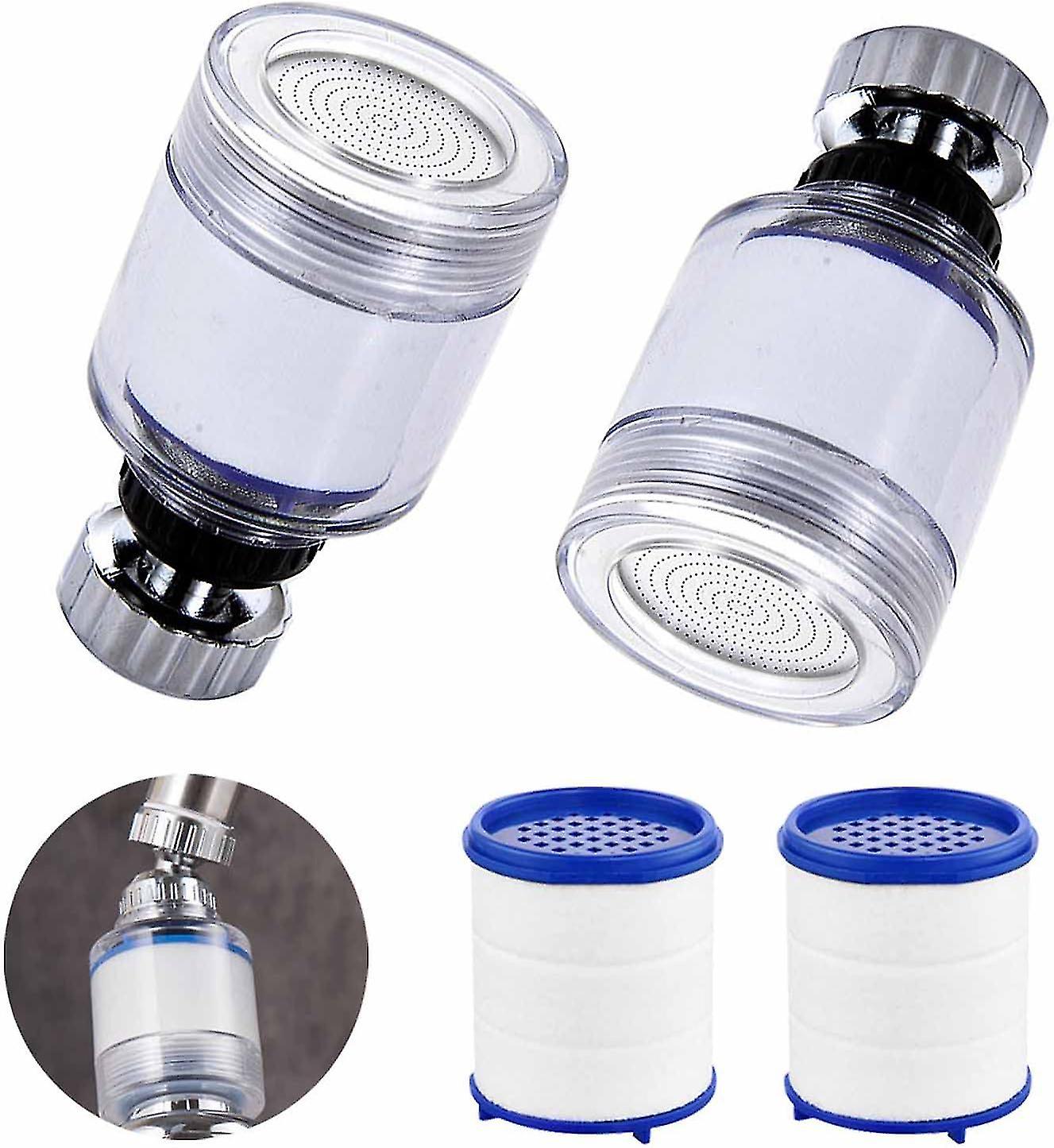 2faucet Booster Filter Kitchen Faucet Water Filter Aerator Equipped With Two Filter Elements