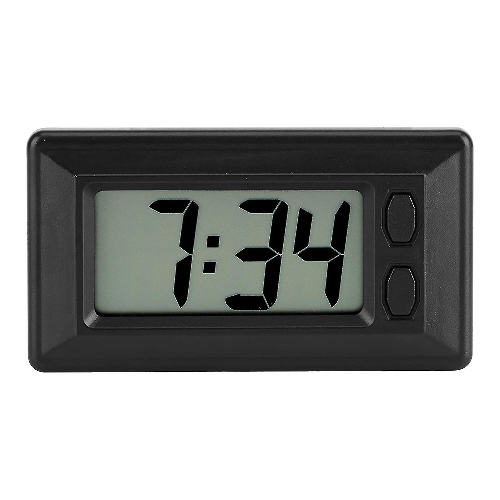 LCD Digital Table Car Dashboard Desk Electronic Clock Date Time Calendar Display for Home