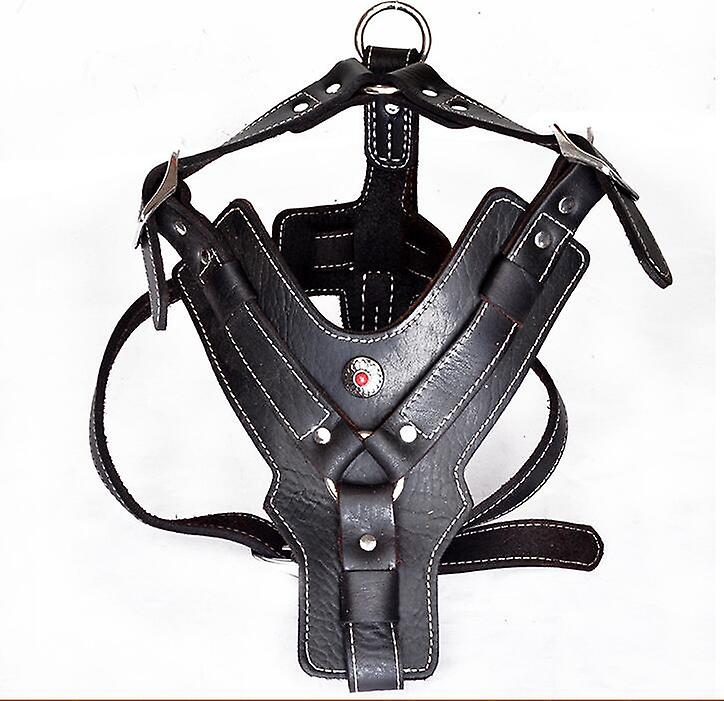 Genuine Leather Dog Harness