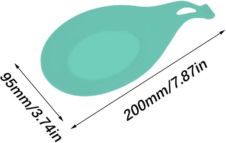 Kitchen silicone spoon holder, cooking spoon holder