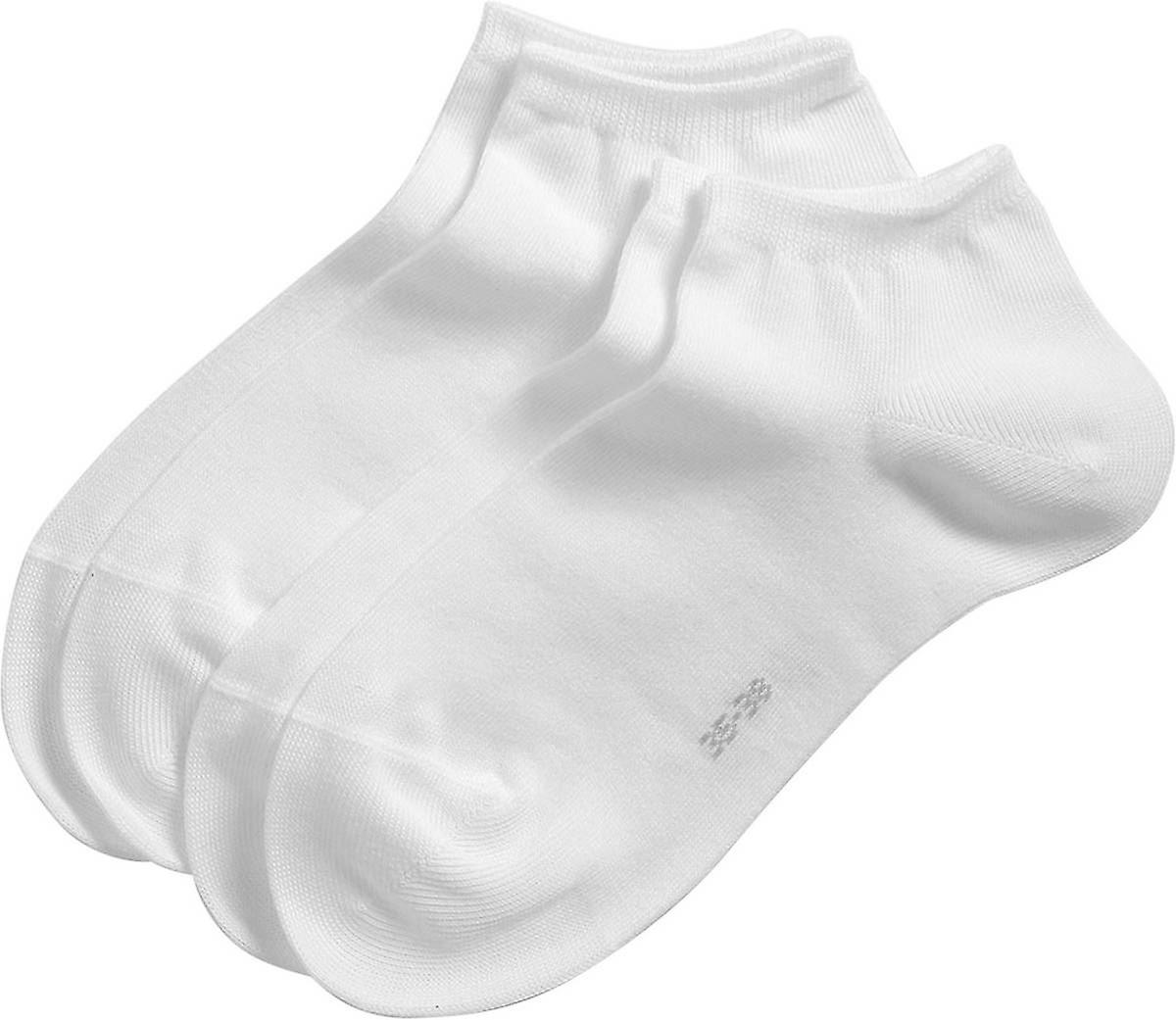 Esprit Classic Sneaker 2 Pack Socks - White