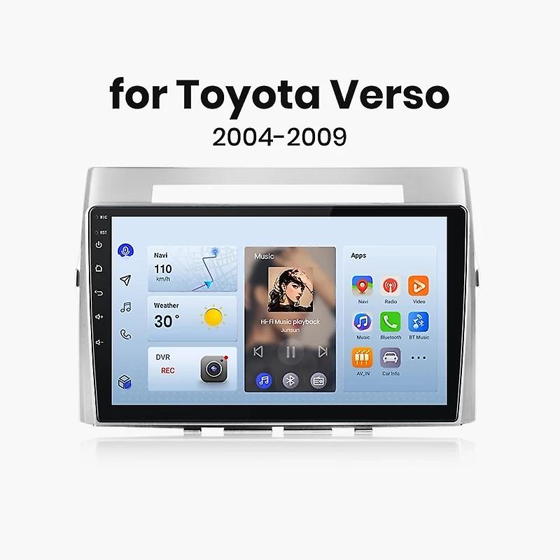 Wireless Carplay Android Auto Car Radio For Toyota Corolla Verso 2004-2009 Multimedia GPS autoradio