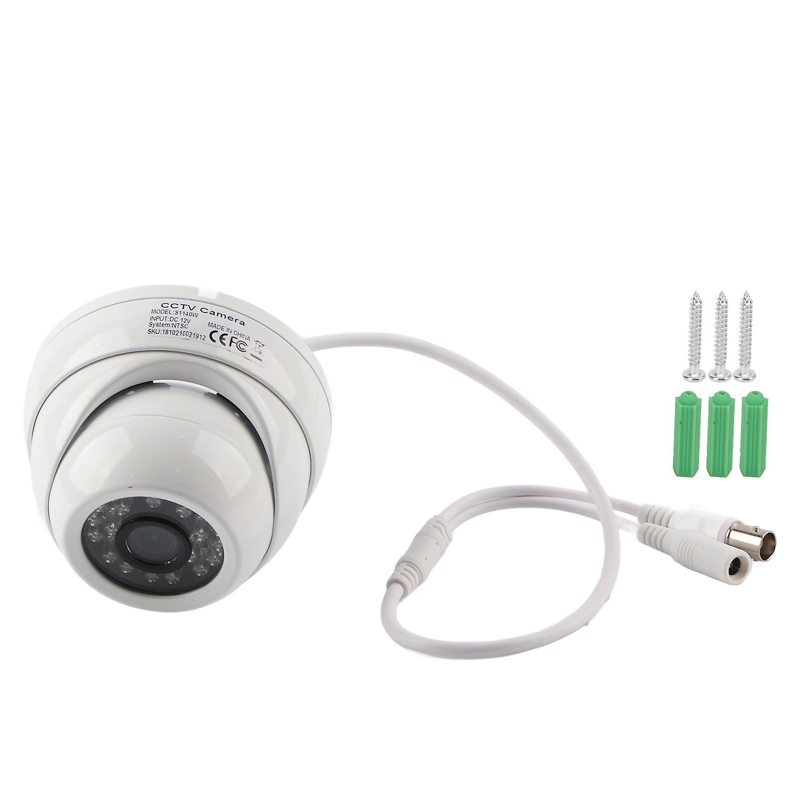 Caméra vidéo coaxiale AHD 4 en 1 dôme 1080p 24 LED infrarouges IP66 étanche sans délai NTCS