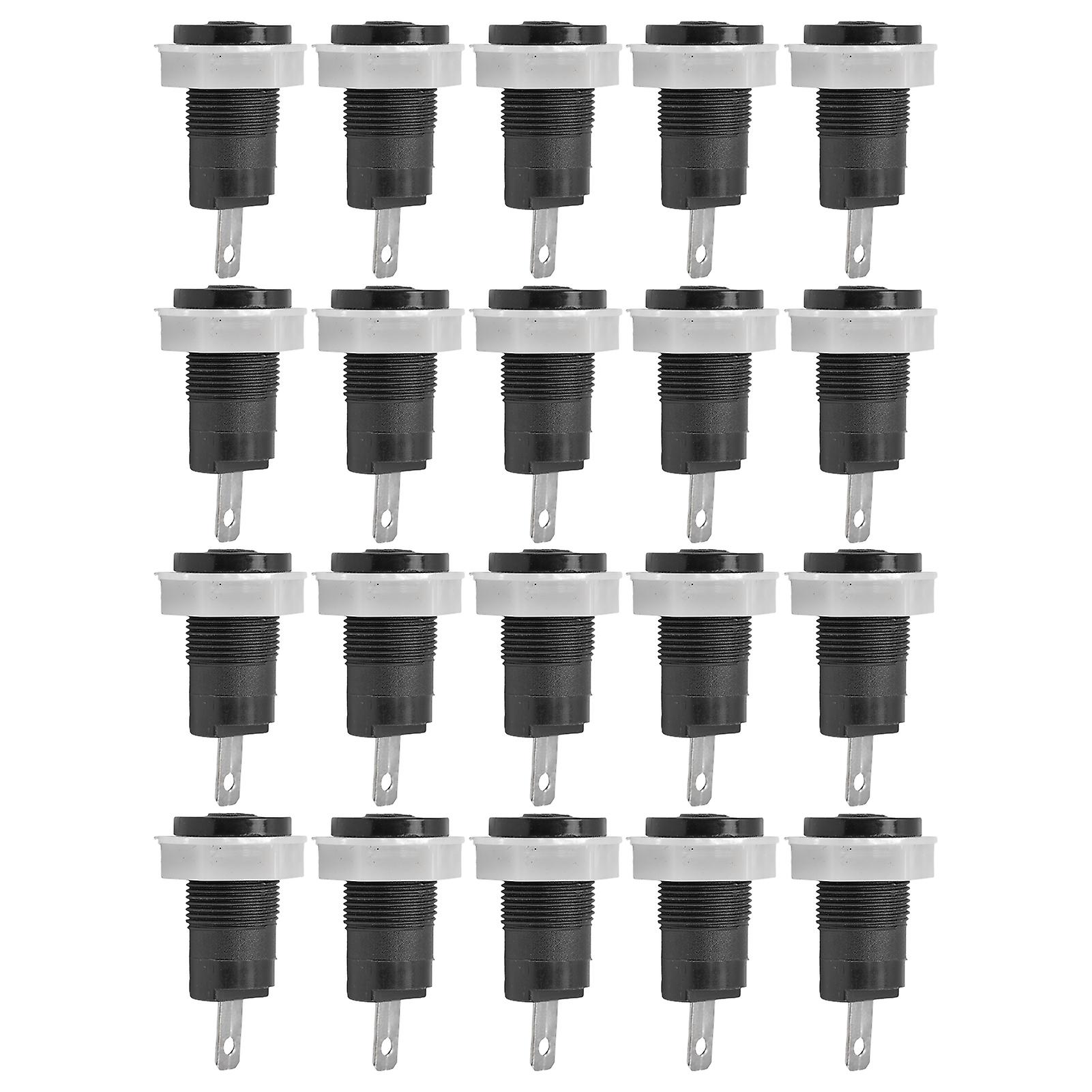 20Pcs Banana Socket Reliure Post Adaptateur en laiton Safe Welding Type Grounding Terminal 4mm 402 1KV 32A