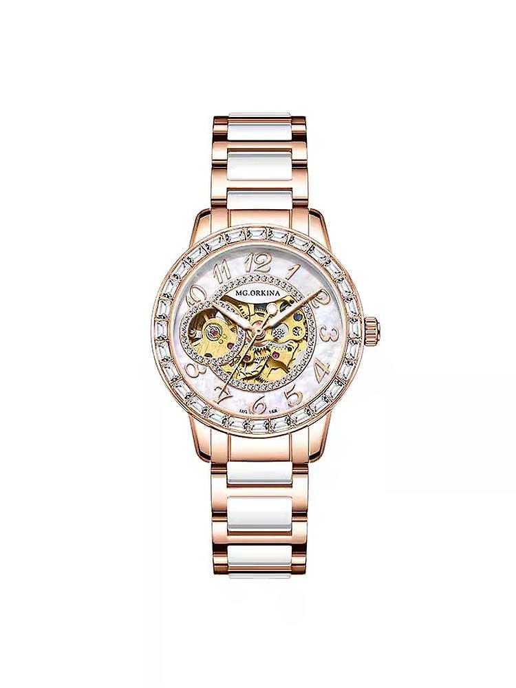 Women's Watch Light Luxury Diamond-Embedded