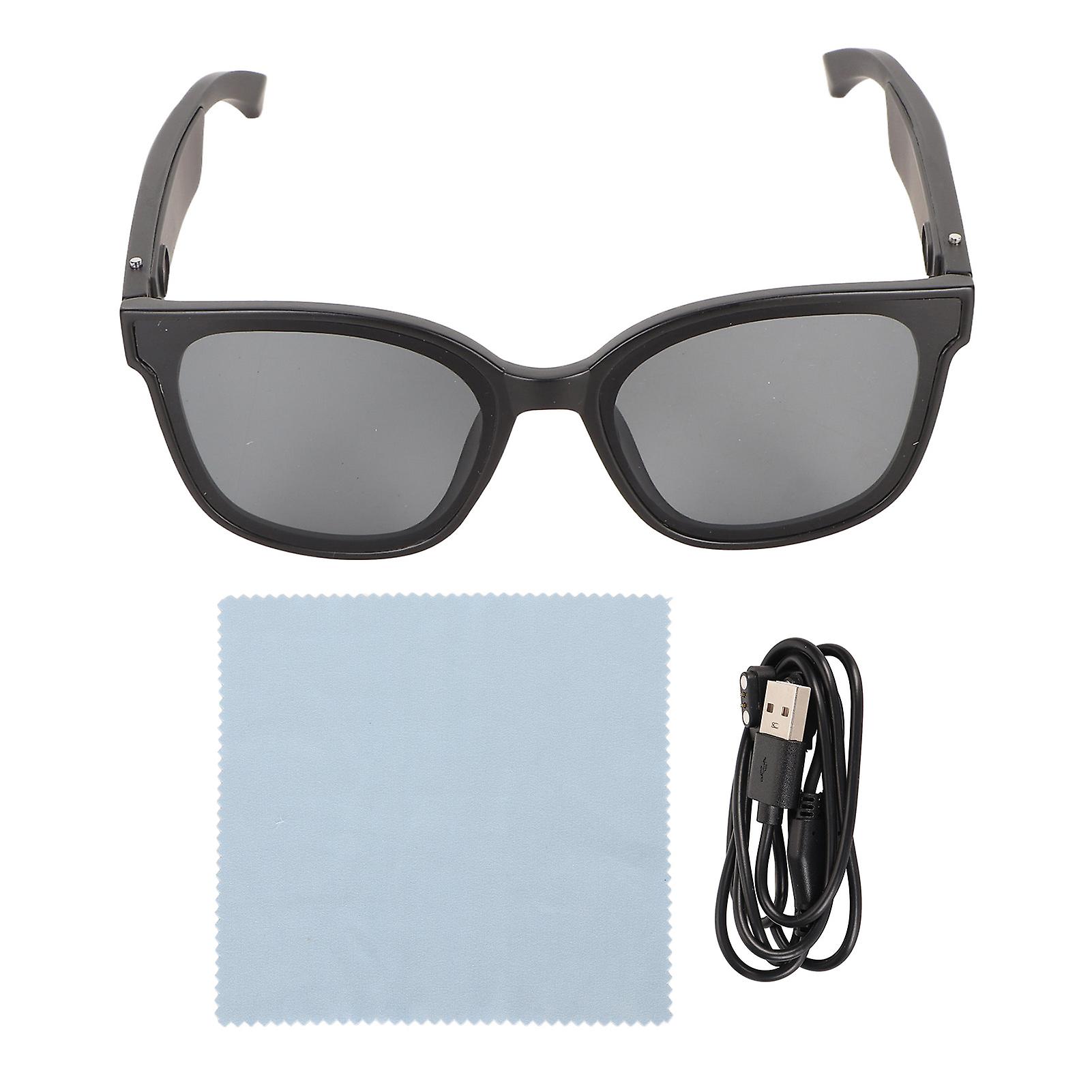 Wireless Smart Glasses with Bluetooth 5.0, Built-in Mic & Speaker for Seamless Connectivity