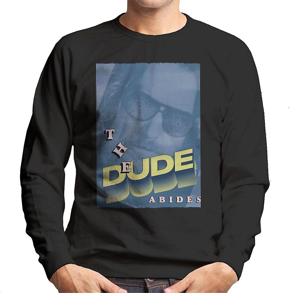 The Big Lebowski The Dude 3D Text Nostalgia Men's Sweatshirt
