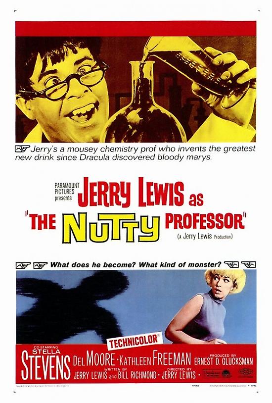 Nutty Profesör Film Afiş Baskı (27 x 40)