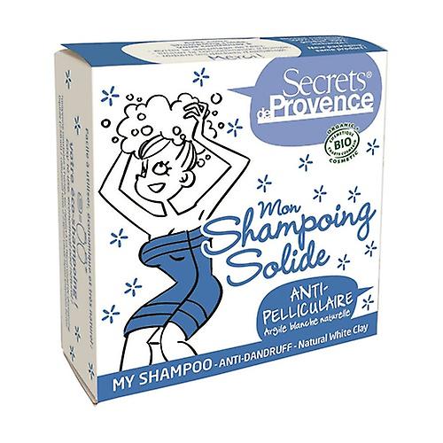 Solid shampoo with white anti-dandruff clay 85 g