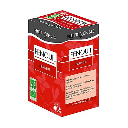 Organic Fennel Infusion 20 infusion bags