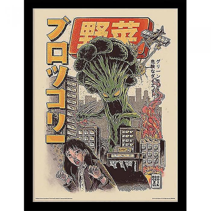 Ilustrata Broccozilla Print
