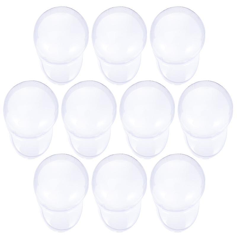 10pcs Plastic Hat Stand