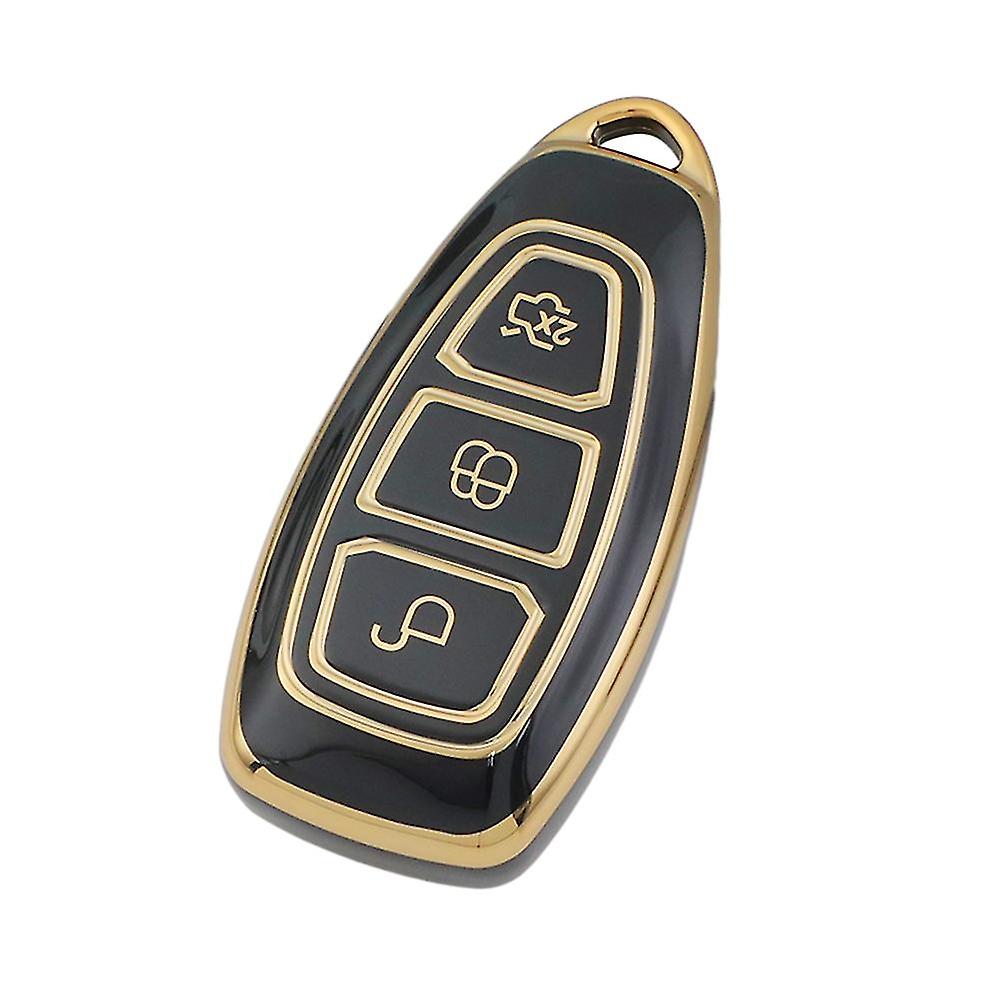 Case Fob Cover Car Key Shell Tpu 1pc 1x For Ford For C-max 2011-2015 For Ford For Fiesta 2008-2015 R