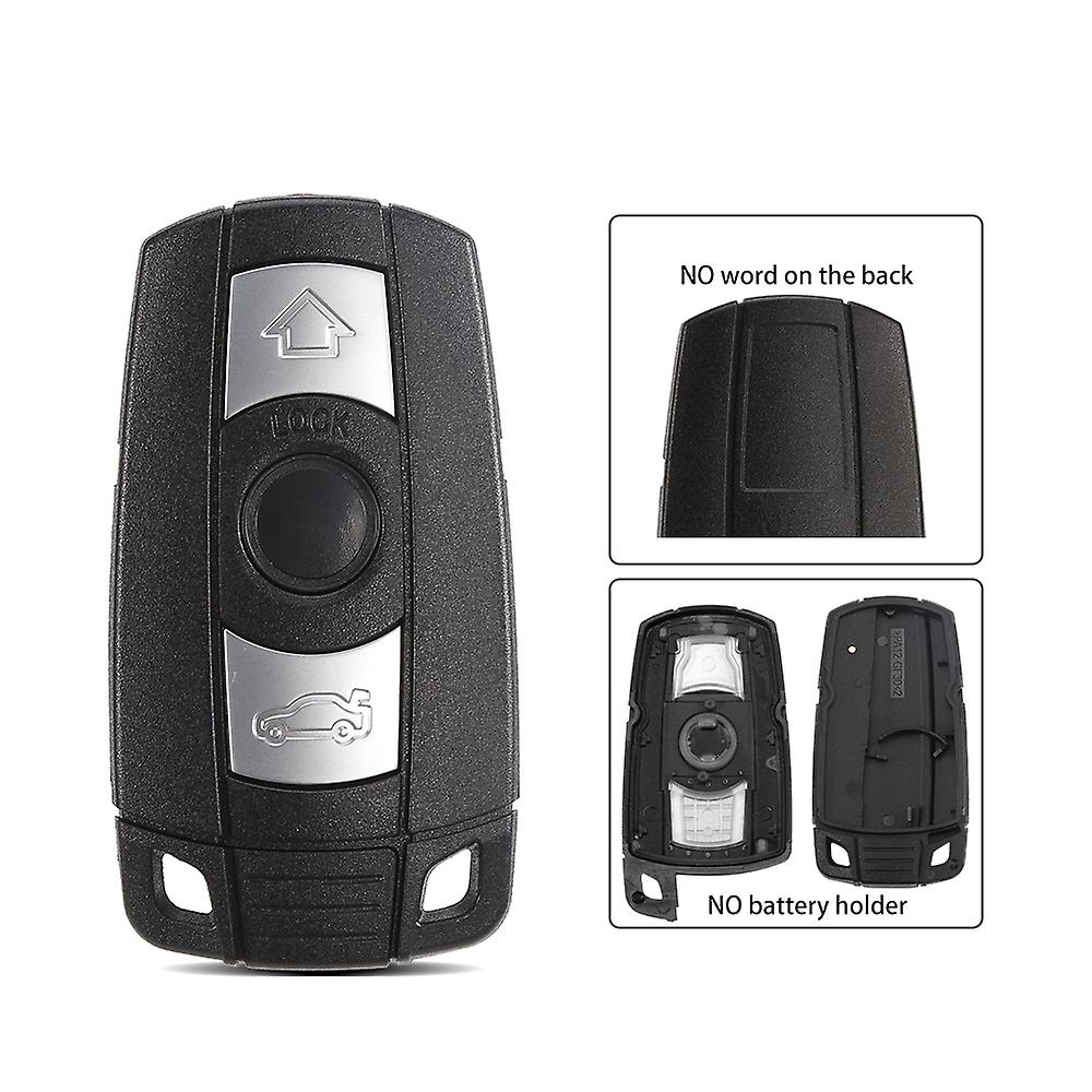 10pcs/lot 3 Button Remote Car Key Shell Case Cover For Bmw E90 E91 E92 E70 E71 E72 E87 X5 X6 E60 For Bmw 1 3 5 6 Series