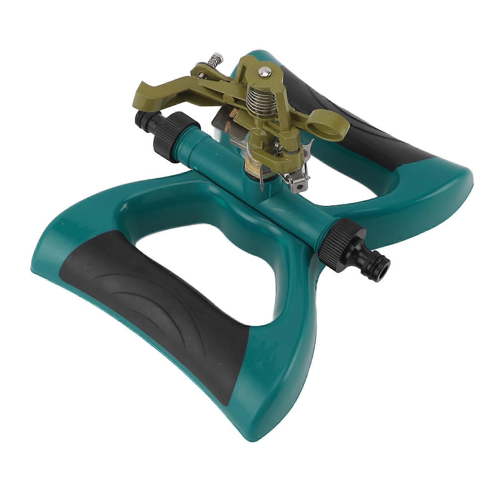 G1/2in Automatic Rotating Garden Sprinkler Watering Sprinkler Efficient 360 Degree Alloy Versatile Yard Sprinkler for Large Area Coverage