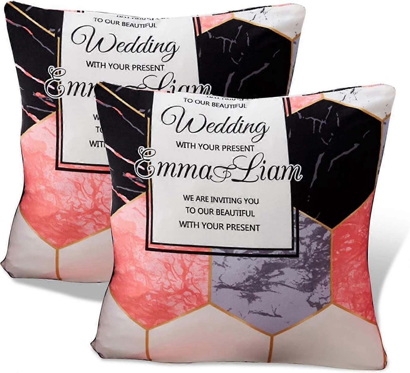 2 pc pillowcases 45cm*45cm