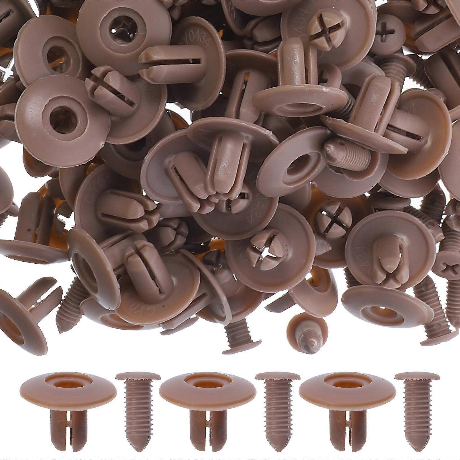 50Pcs Plastic Rivets for Car Bumper Fixator for Automobiles Auto Bumper