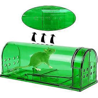 Live Humane Cage Trap – Plastic Rat/Mouse/Rodent Catcher – Indoor & Outdoor, USA