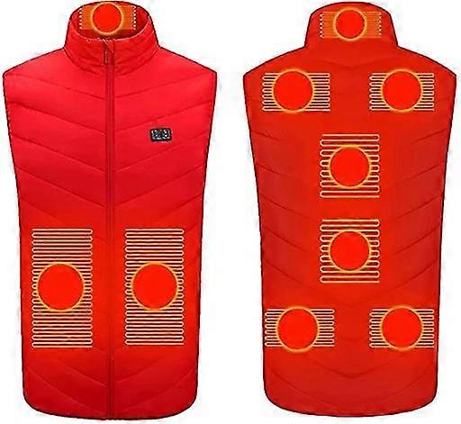 Jacket Heated Usb Heated Vest 9 Zones