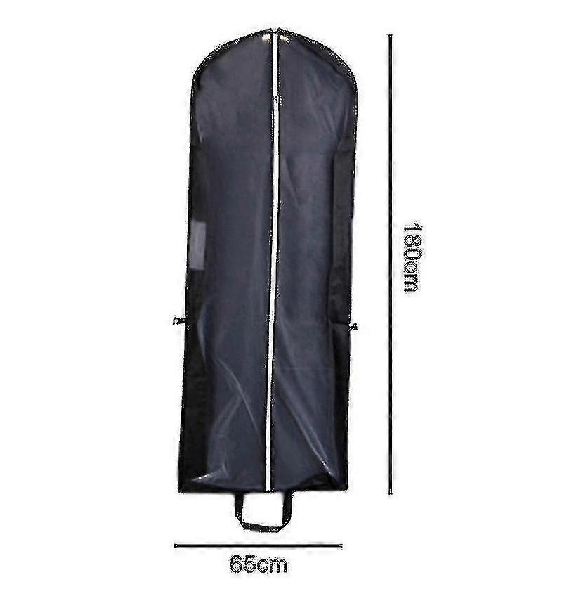 ロングウェディングドレス用ガーメントバッグ 180cm 長さ調節可能 折りたたみ式 持ち運びに便利