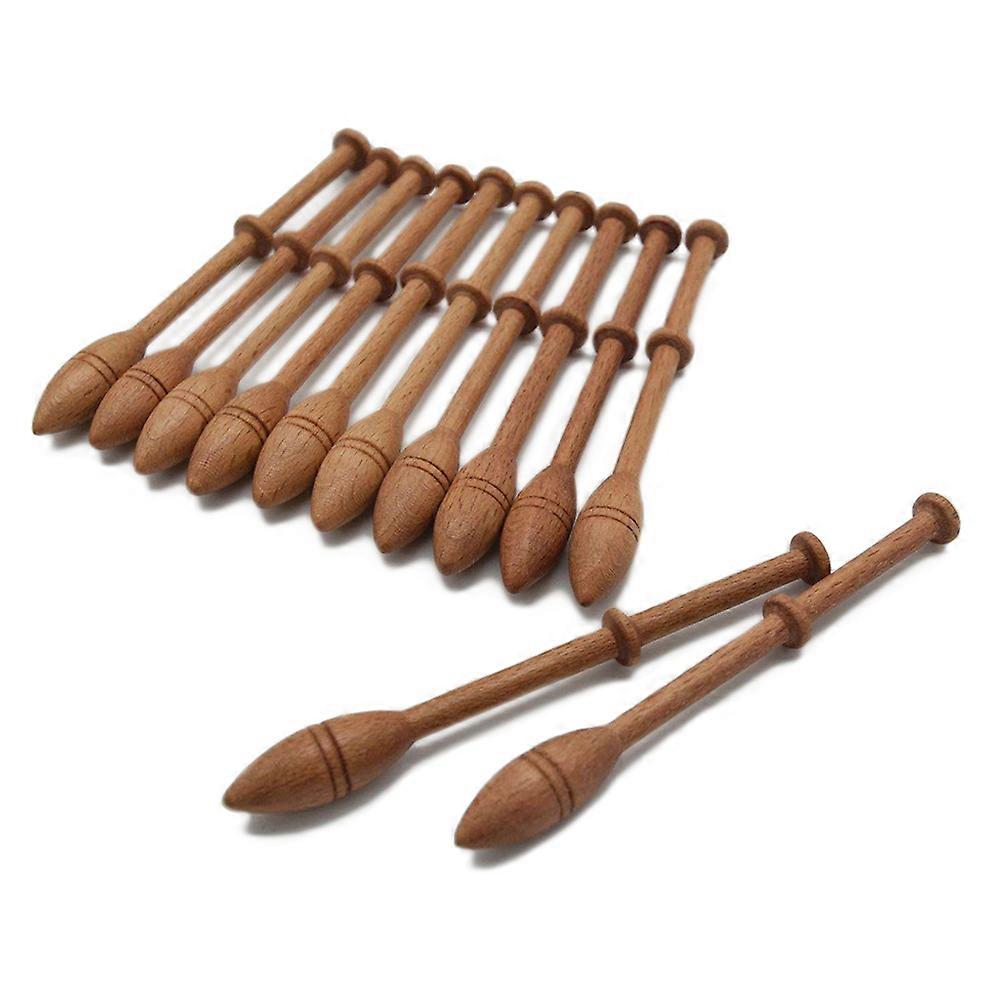 12 Pcs Bobbin Lace Danish Style Weaving Tool Kit Portable for Beginners Lace Making New