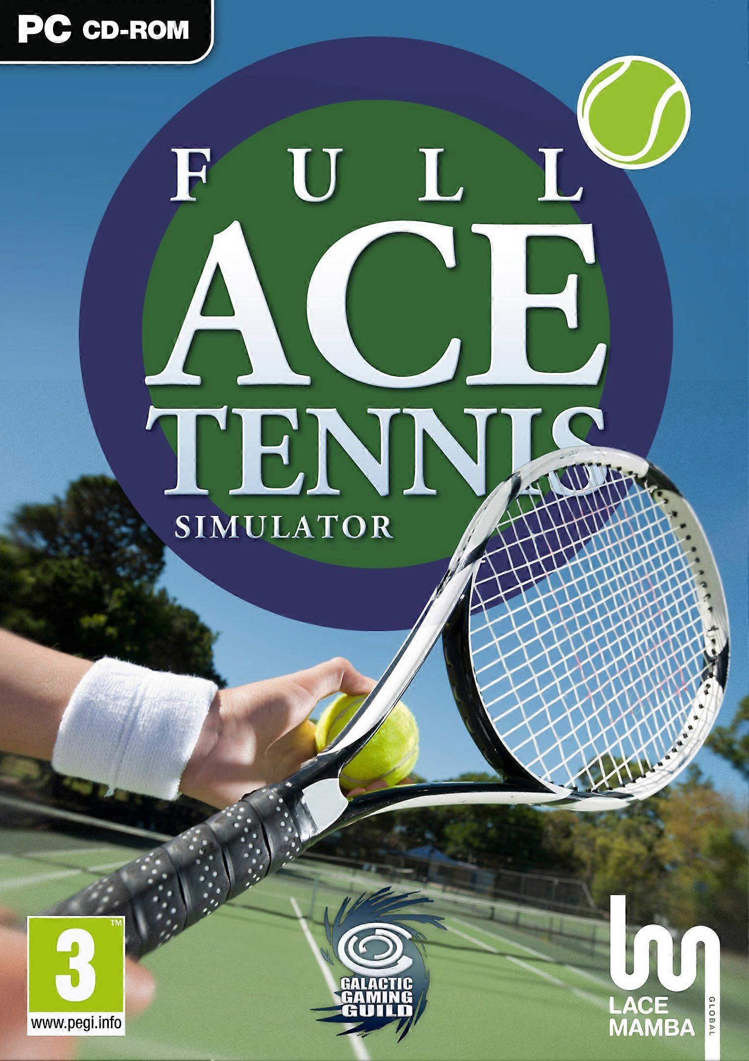 Full Ace Tennis Simulator (PC DVD) - New & Sealed
