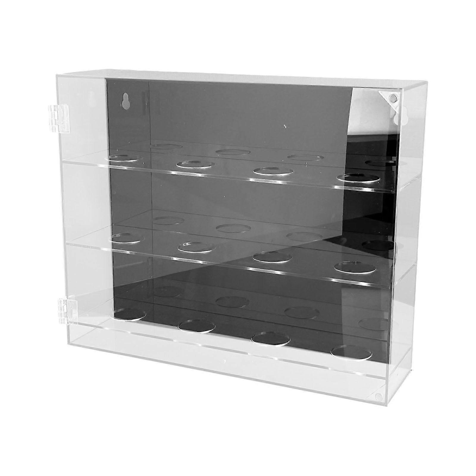 מארז תצוגה בייסבול החזקת קיר 12 כדורים מחזיק תצוגת בייסבול