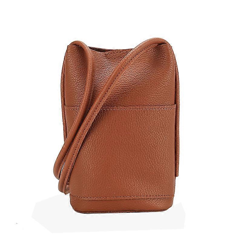Mini Crossbody Bag, Soft PU Leather Phone Pocket