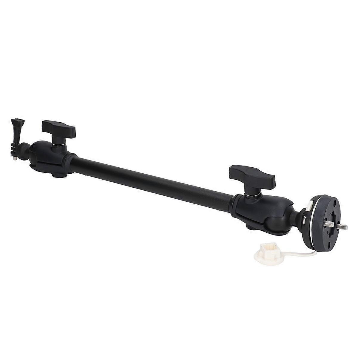 Adjustable Kayak Camera Mount Base Safety Camera Holders with Long Arm Marine Boat Camera Bracket A