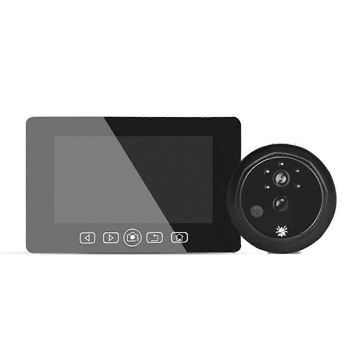 Peephole Camera 4.3 Inch LCD Screen Digital Door Viewer 720P Wide Angle Door Peep Hole Camera for H