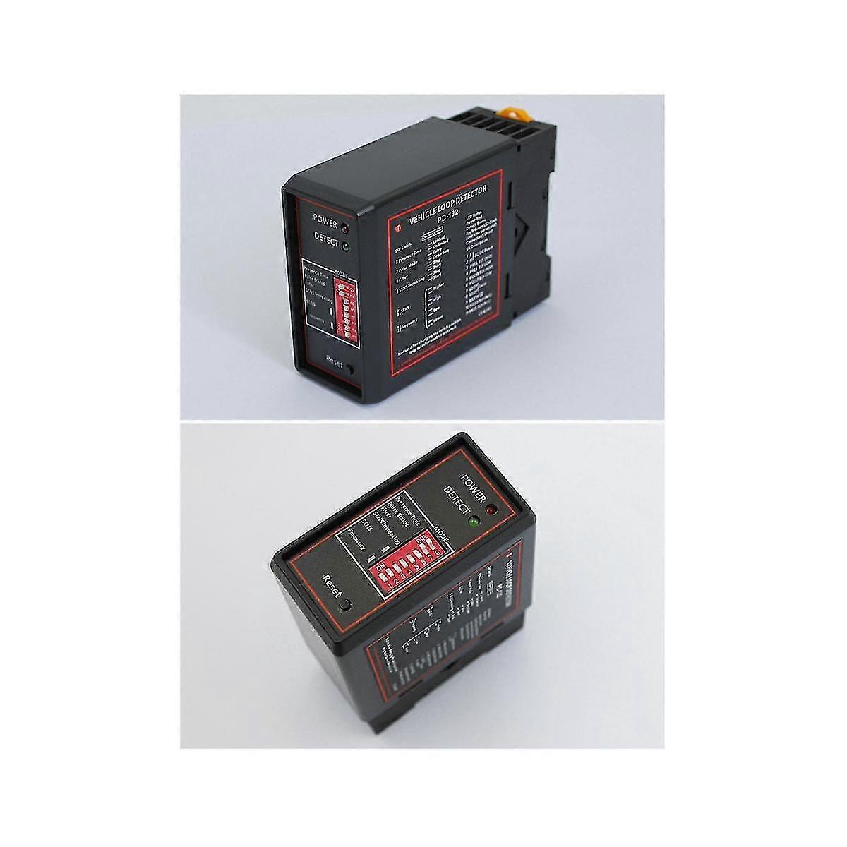 Pd132 Single Channel Inductive Vehicle Loop Detector For Car Parking Lot Vehicle Loop Detector Engl