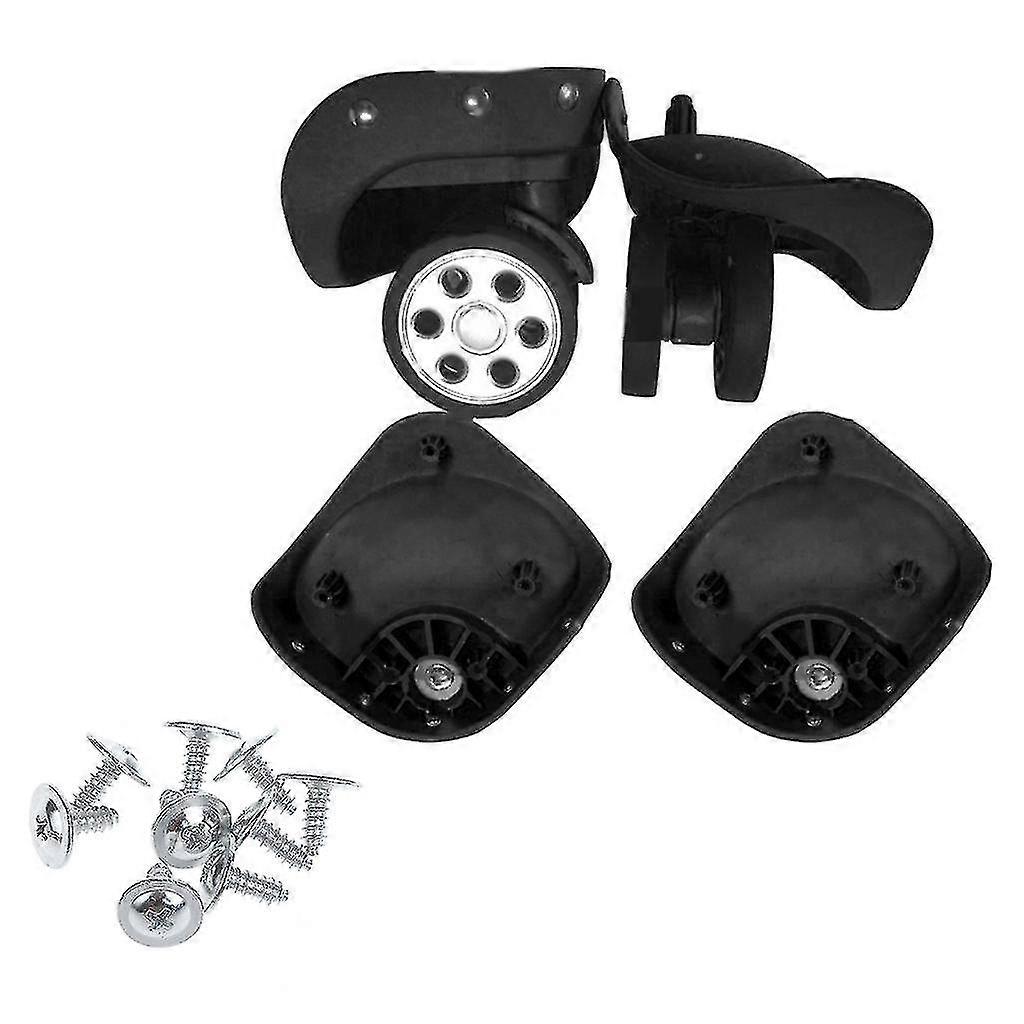 2pcs A79 Trolley Caster Replacement Suitcase Luggage Box Wheels With Screws