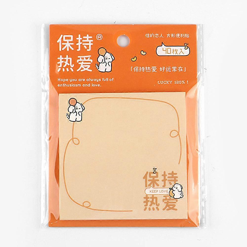 Office School Home Stationery Notepad Easy to Tear and Stick Notepad for Recording Ideas or Summaries at Any Time