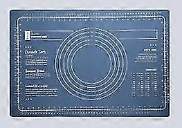 (large Blue) 65*45cm Non-stick, Food Safe Baking Mat
