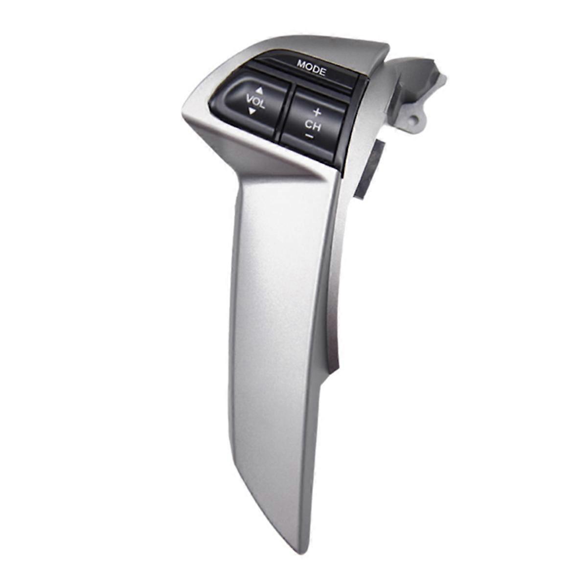 Car Steering Wheel Left Side Volume Adjustment Switch with Frame Multifunction Button for Accord 2008-2012