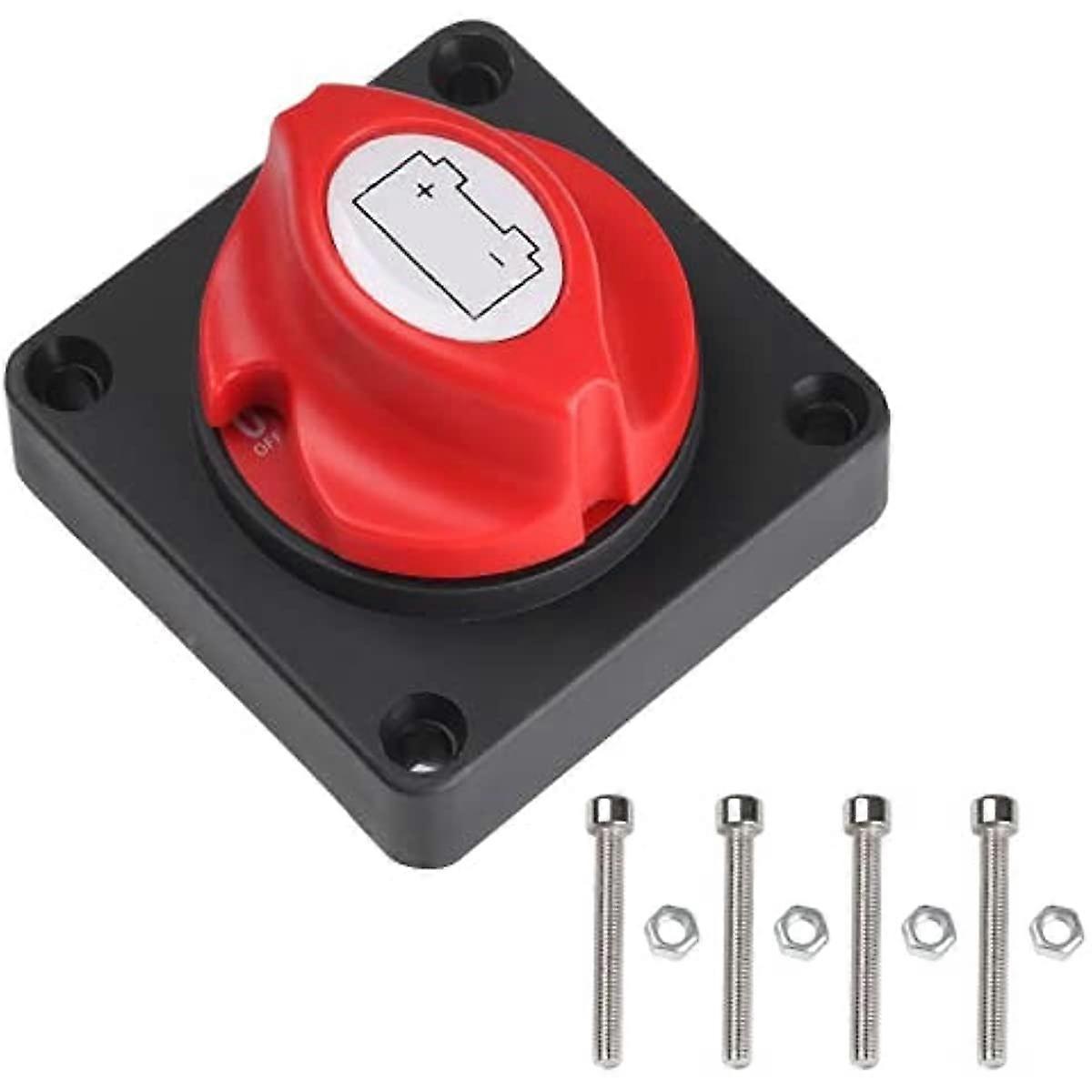 Battery Switch Battery Isolator Switch Battery Isolator Switch 12 V 24 V 300 A Power Cut Off Switch Master Switch