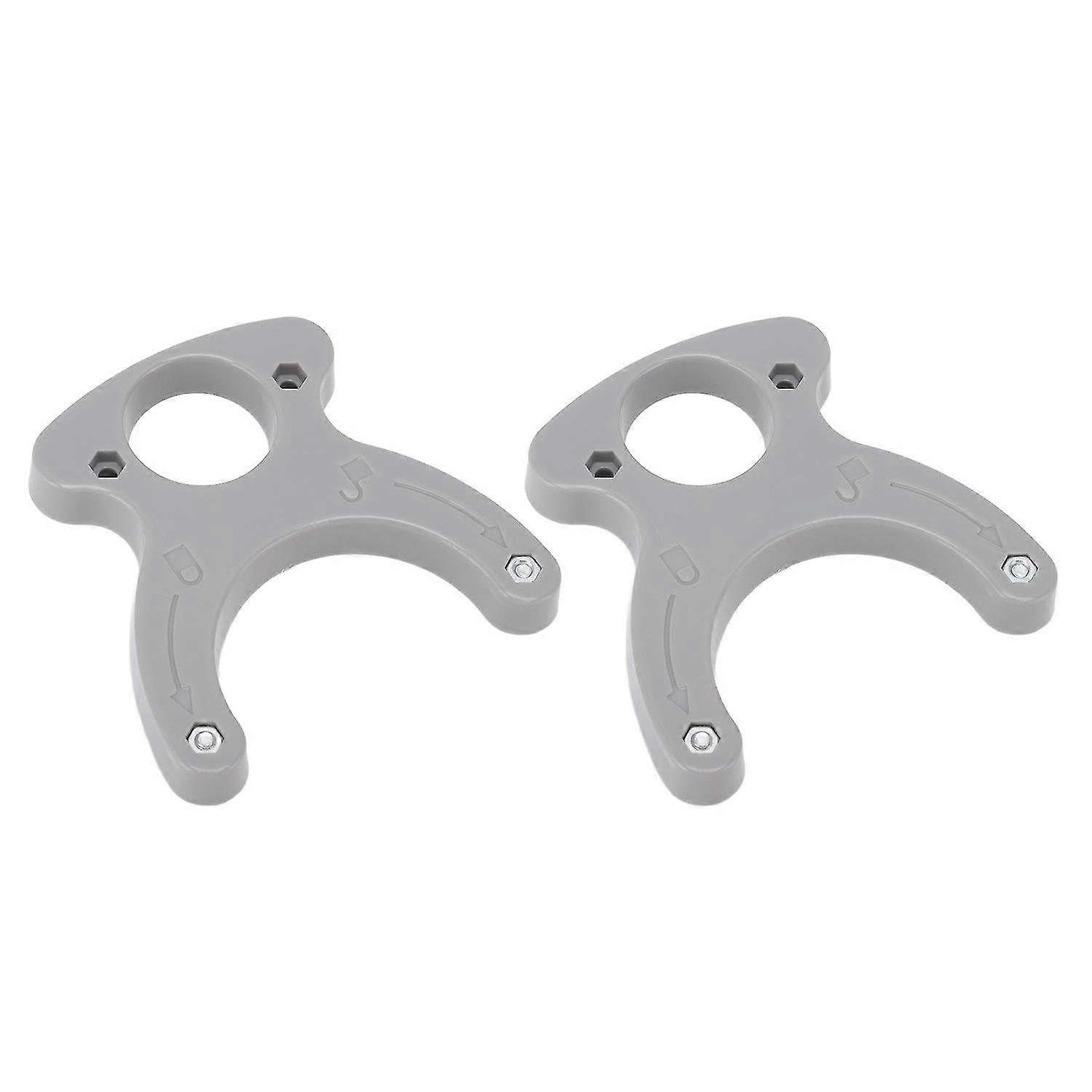 2Pcs Router Table Insert Plate Wrench High Accuracy Portable Plastic Ring Wrench compatible with Woo