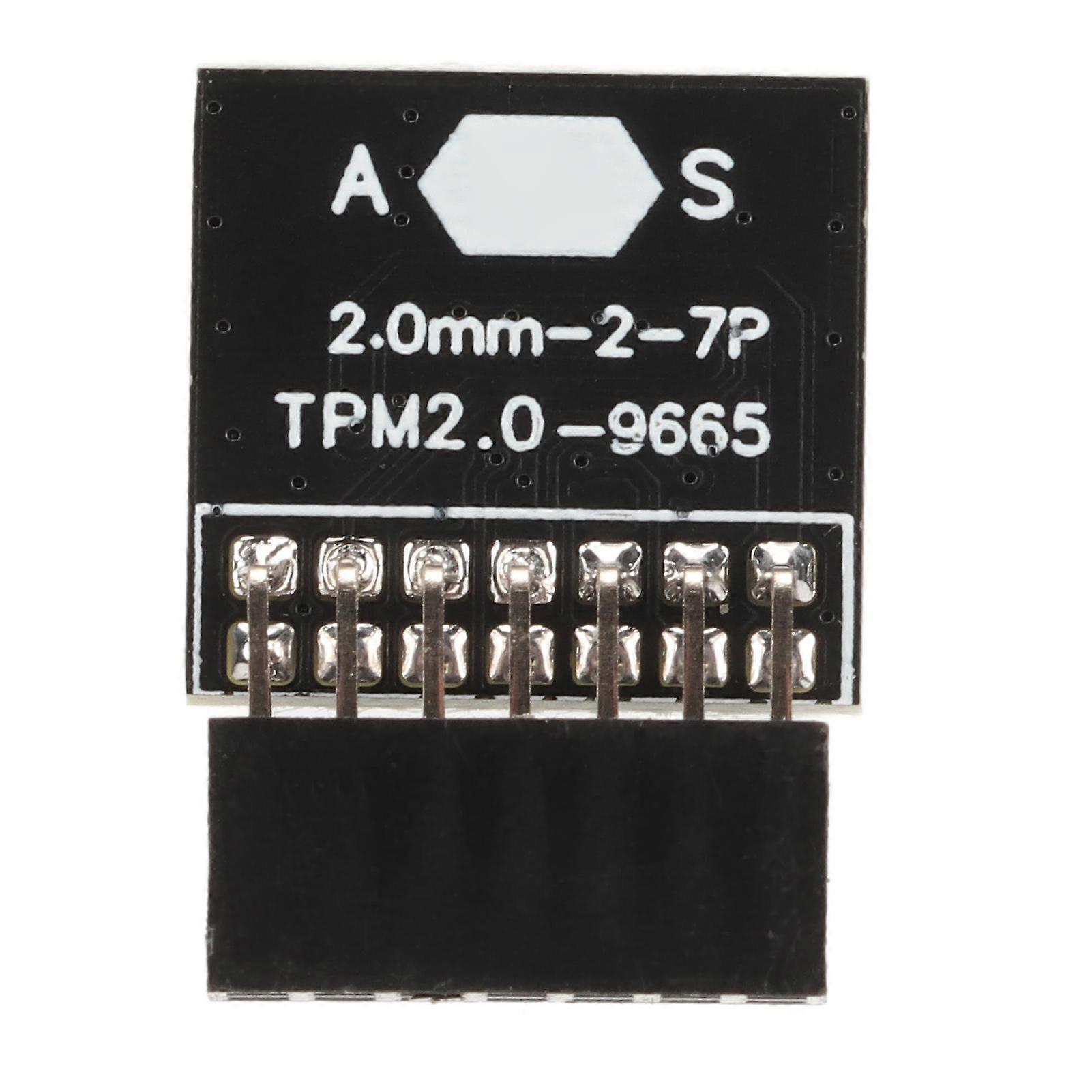 TPM 2.0 modul TPM chip 14 tűs 2x7P biztonsági modul ASUS for Win11 platformvédelmi modul YEMMA